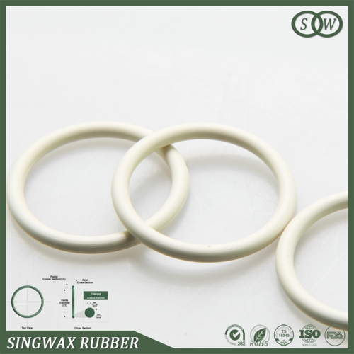 Rubber material structure and composition