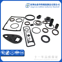 What is the difference between a radial rubber o-ring and an axial seal?