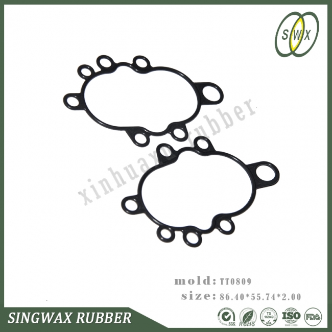 Hydraulic seal of the hydrogenated nitrile material