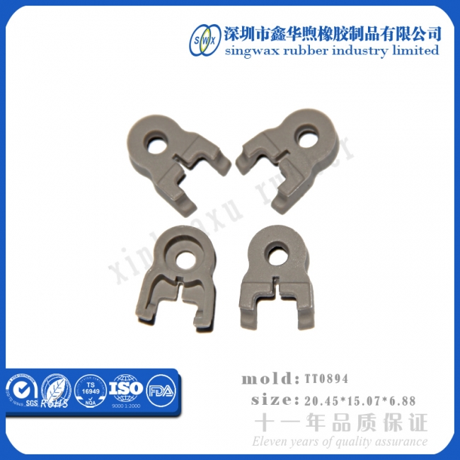 Rubber seals from material to size to be able to control in place