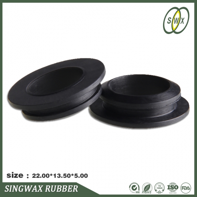 White silicone rubber seals