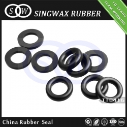 Round Faucet Seal Black Color EPDM Rubber Washers